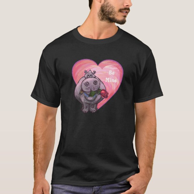 Camiseta El día de San Valentín del Hippopotamus (Anverso)