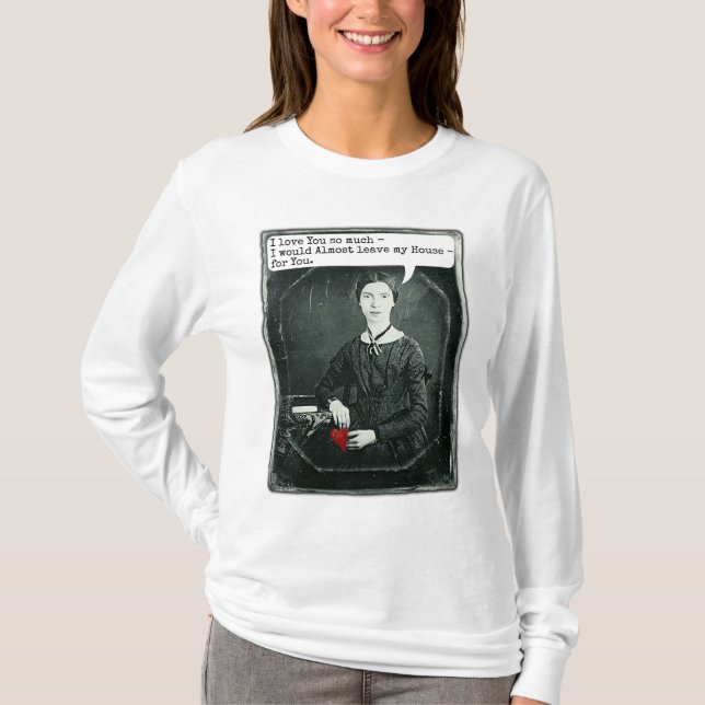 Camiseta El día de San Valentín divertido de Emily (Anverso)