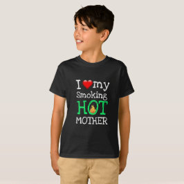 Camiseta El día de San Valentín Doy IDEA FUMAR MADRE CALIEN