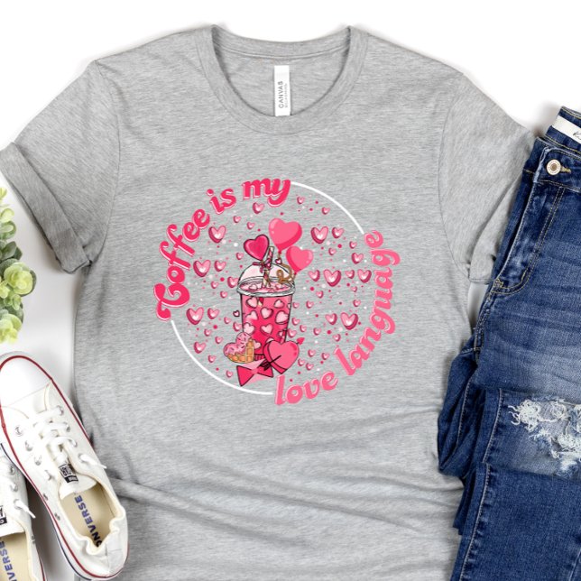 Camiseta El día de San Valentín, el café es mi San Valentín (Subido por el creador)