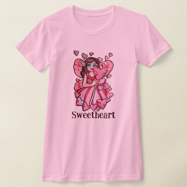 Camiseta El día de San Valentín Fairy (Distribución)