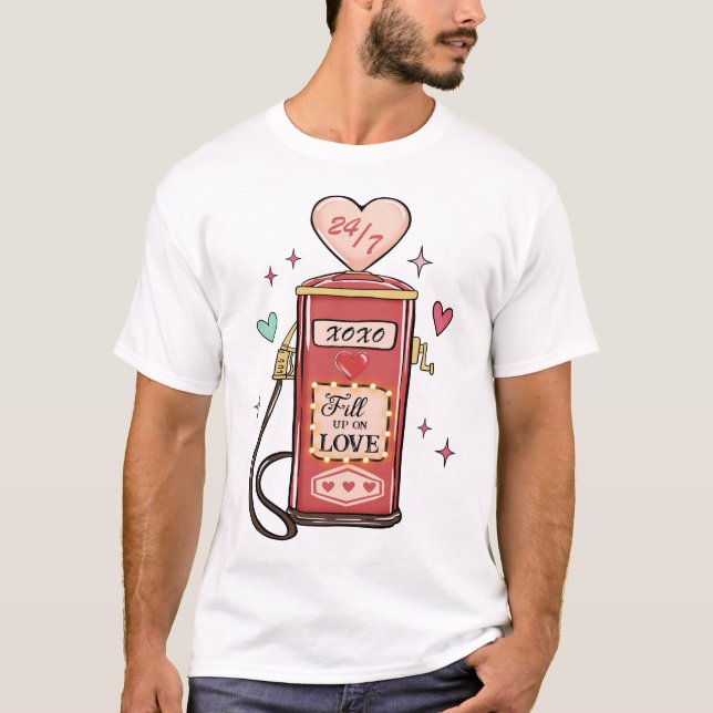 Camiseta El día de San Valentín gracioso (Anverso)