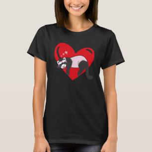 Camiseta El día de San Valentín gráfico de Love Heart Ferre