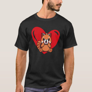 Camiseta El día de San Valentín gráfico del corazón del amo