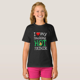 Camiseta El día de San Valentín IDEA DE regalo FUMAR PADRE 