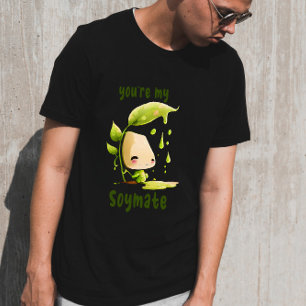 Camiseta El día de San Valentín lindo, eres mi compañero de