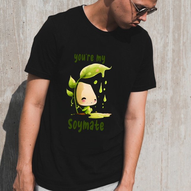 Camiseta El día de San Valentín lindo, eres mi compañero de (Subido por el creador)