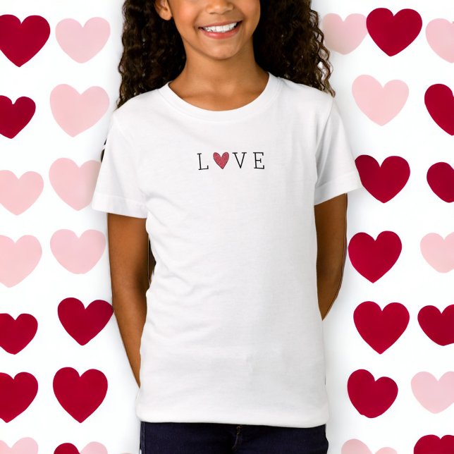 Camiseta El día de San Valentín Love Heart (Subido por el creador)