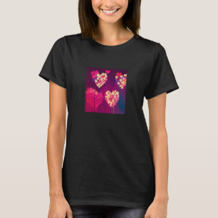 Camiseta El día de San Valentín Love Heart Girlfriend Fianc