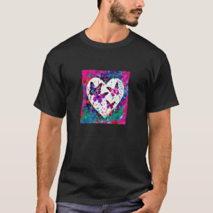 Camiseta El día de San Valentín Love Heart Girlfriend Fianc