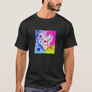 Camiseta El día de San Valentín Love Heart Girlfriend Fianc