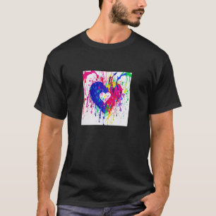 Camiseta El día de San Valentín Love Heart Girlfriend Fianc