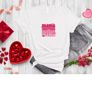 Camiseta El día de San Valentín Mama