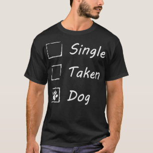 Camiseta El día de San Valentín Mascota Paw Lista Única De 