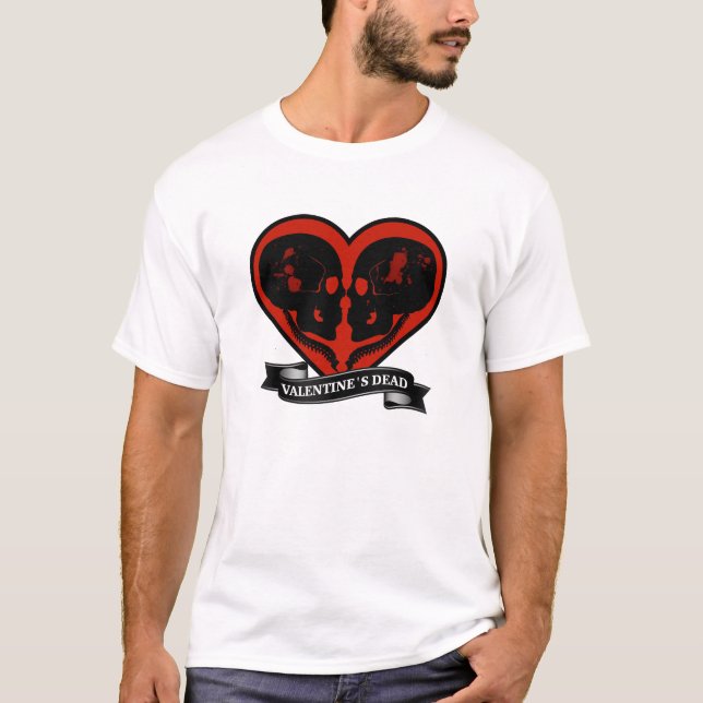 Camiseta El día de San Valentín (MUERTO) (Anverso)