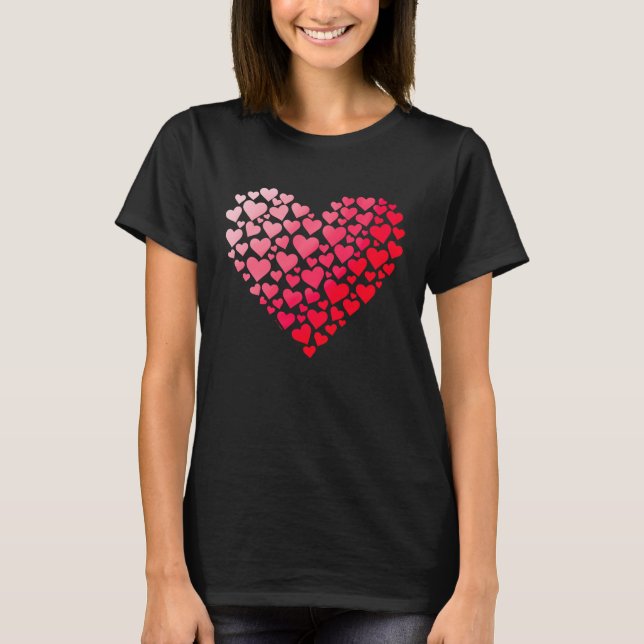 Camiseta El día de San Valentín Ombre Heart (Anverso)