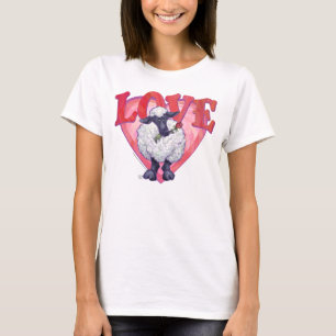 Camiseta El día de San Valentín ovino