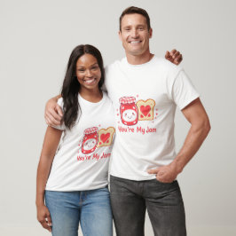 Camiseta el día de San Valentín para parejas