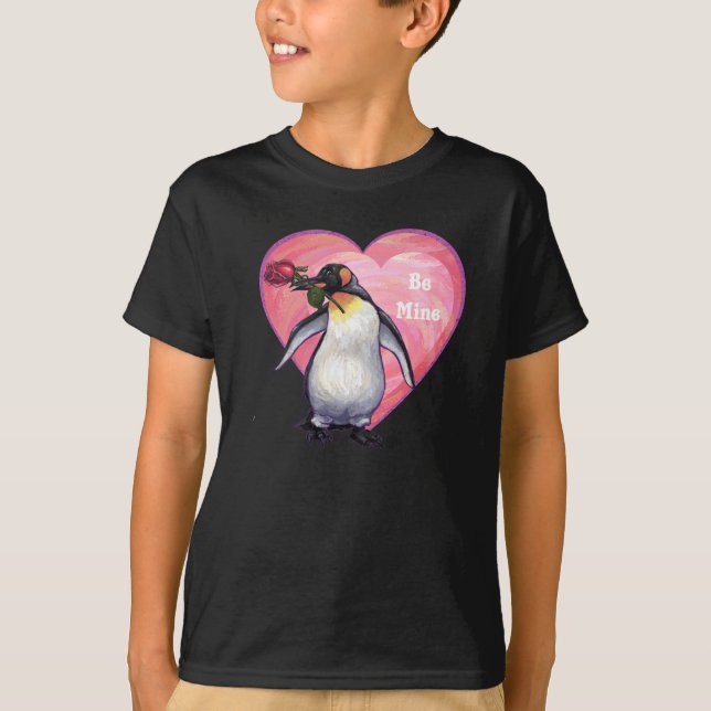 Camiseta El día de San Valentín Penguin (Anverso)