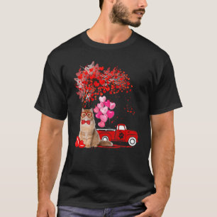 Camiseta El día de San Valentín Persa del Árbol del Corazón