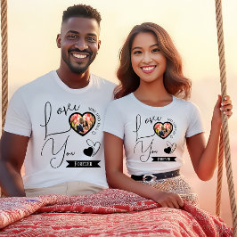 Camiseta El día de San Valentín personalizado de siempre
