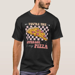 Camiseta El día de San Valentín Pizza Fiesta Pizza Couple P
