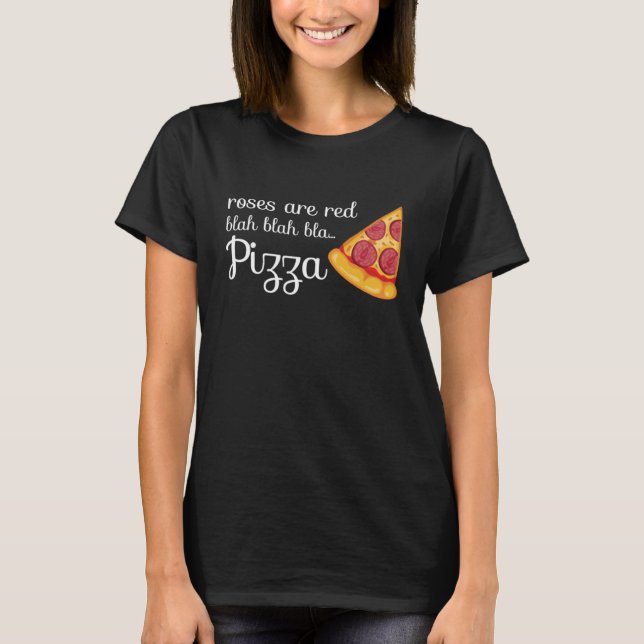 Camiseta El día de San Valentín Pizza Fiesta Pizza Time Lov (Anverso)