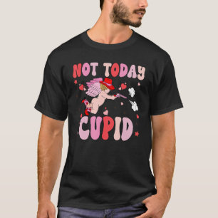 Camiseta El día de San Valentín Retro No Hoy Aluminio Cupid
