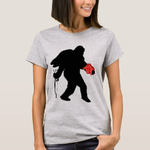 Camiseta El día de San Valentín Sasquatch