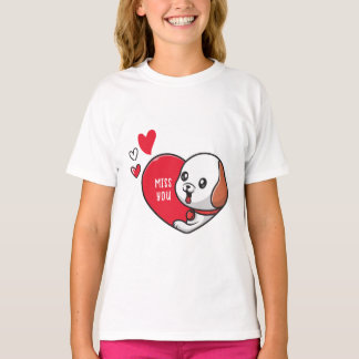 Camiseta El día de San Valentín, señorita.