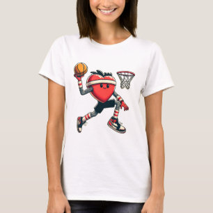 Camiseta El día de San Valentín Sketll Slam Dunk Team Playe