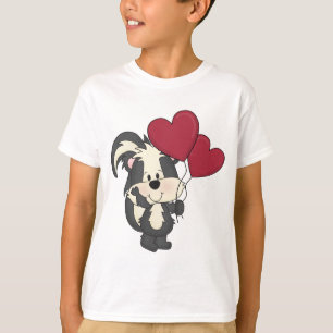 Camiseta el día de San Valentín Skunk