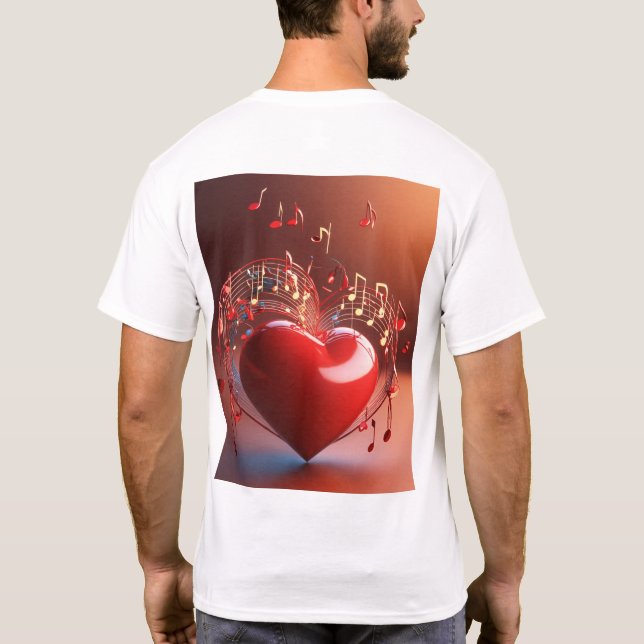 Camiseta El día de San Valentín T-Shirt (Reverso)