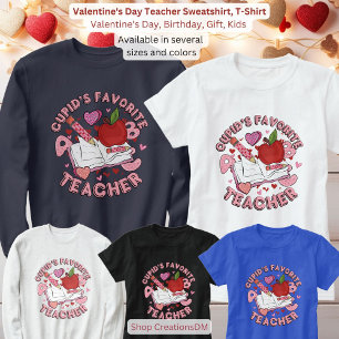 Camiseta El día de San Valentín Teacher Sweatshirt,