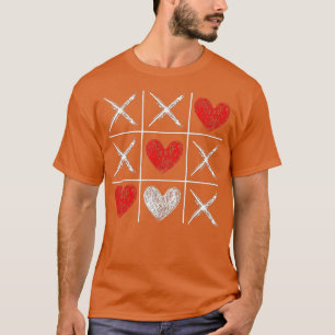 Camiseta El día de San Valentín Tic Tac Toe Valentine Funny