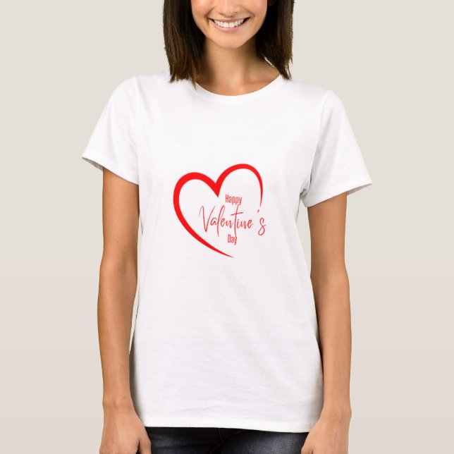 Camiseta El día de San Valentín único - ¡Celebra el amor co (Anverso)