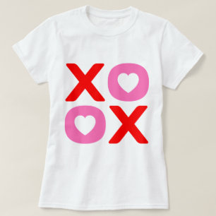 Camiseta El día de San Valentín XOXO