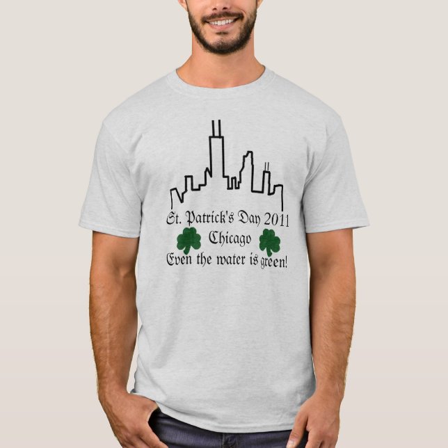 Camiseta El día de St Patrick Chicago 2011 (Anverso)