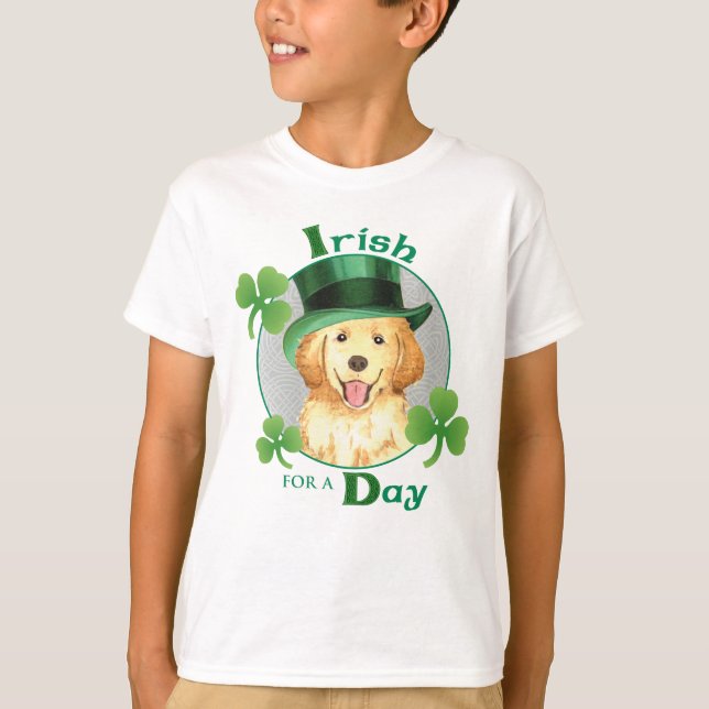 Camiseta El día de St Patrick de oro (Anverso)