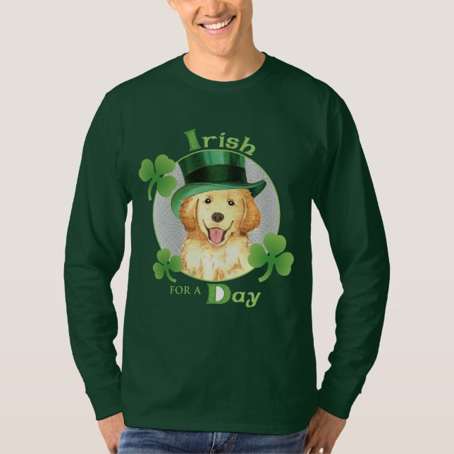 Camiseta El día de St Patrick de oro (Anverso)