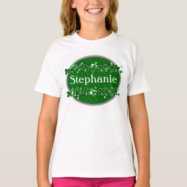 Camiseta El día de St Patrick del chica conocido (Anverso)