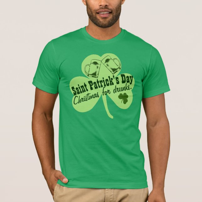 Camiseta El día de St Patrick divertido (Anverso)