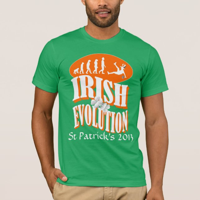 Camiseta El día de St Patrick divertido del irlandés (Anverso)