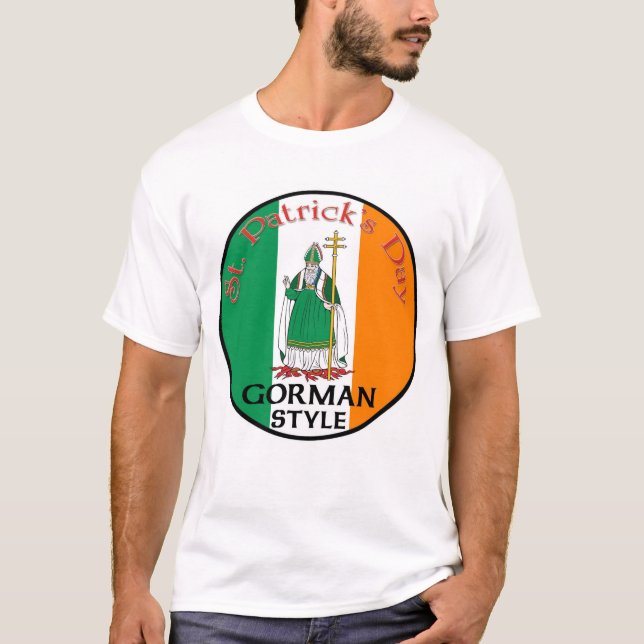 Camiseta El día de St Patrick - estilo de Gorman (Anverso)