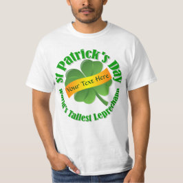 Camiseta El día de St Patrick más alto del leprechaun del