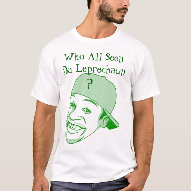 Camiseta El día de St Patrick: Móvil Alabama del Leprechaun (Anverso)