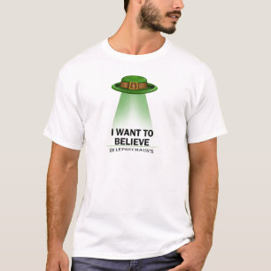 Camiseta el día de St Patrick, quiero creer