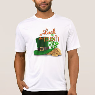 Camiseta El día de St Patrick - "suerte del irlandés "