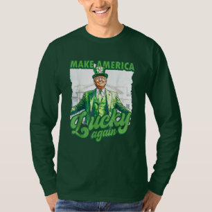 Camiseta El Día de Trump en San Patricio hace a Estados Uni
