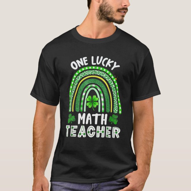 Camiseta El Día Del Arcoiris De Un Profesor De Matemáticas  (Anverso)